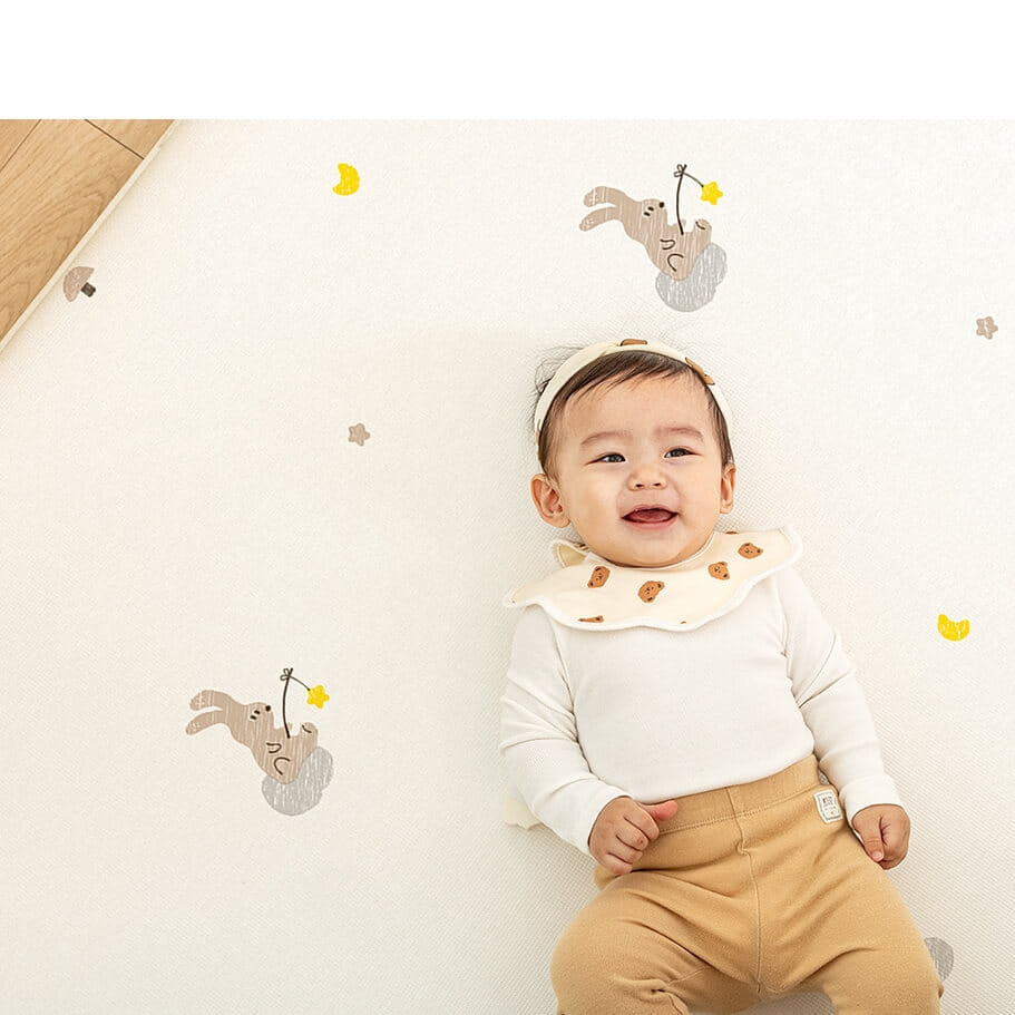 เบาะรองคลาน PARKLON AIR-MOON RABBIT 150X230X4.0CM